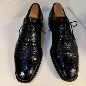 Magnanni Wow wow wow 100% authentic Crocodile shoes
